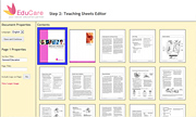 Teaching Sheets Editor