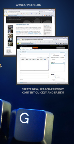 View our online blog at Stormfront Productions - Click Here